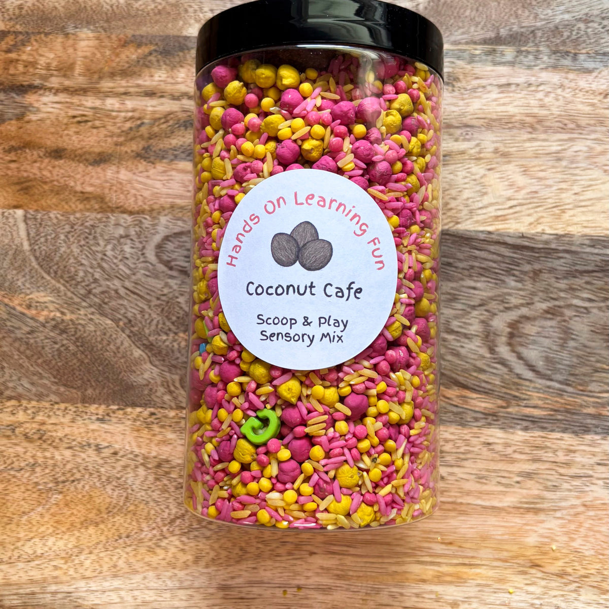 Coconut Café Scoop & Play Sensory Mix