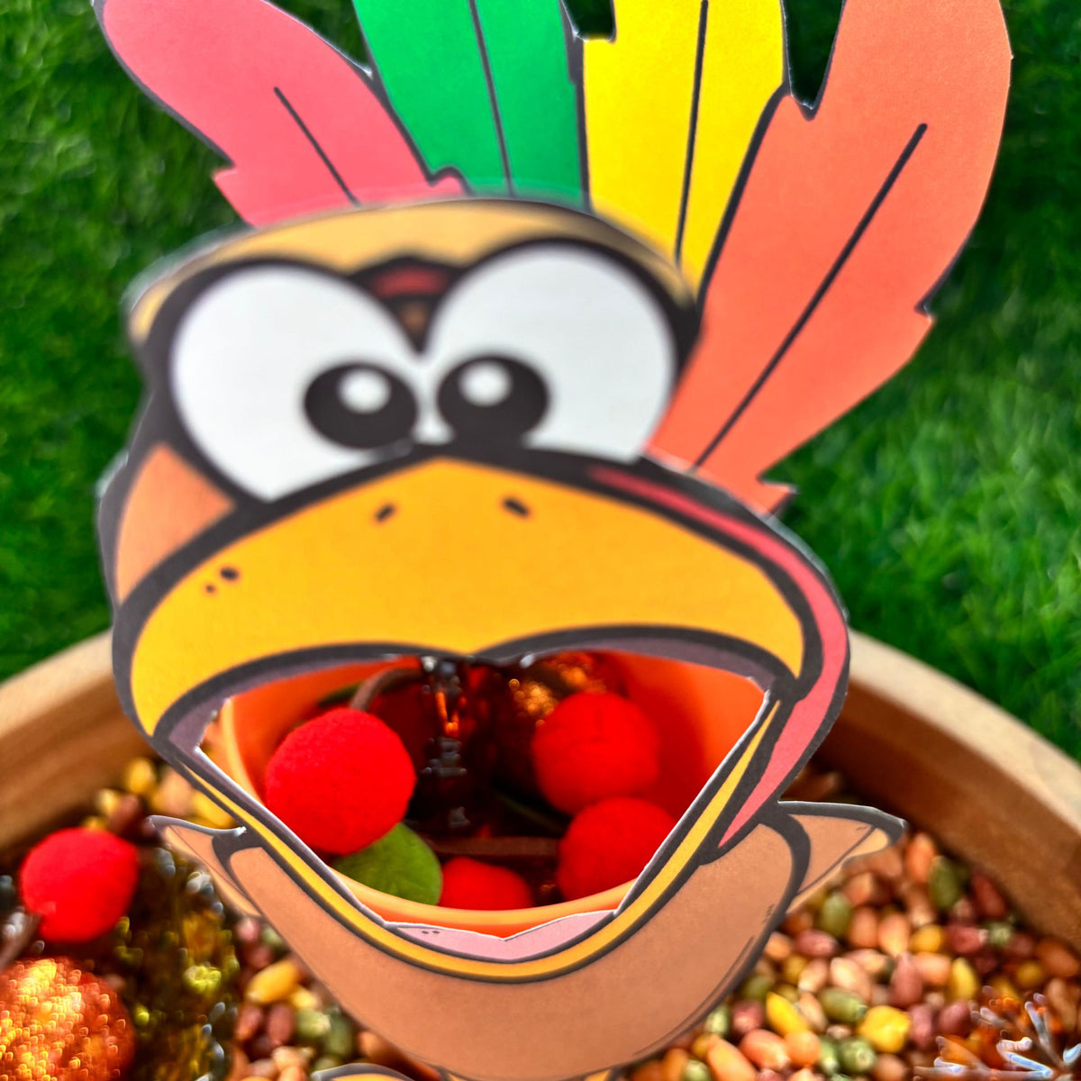 Feed the Turkey Sensory Kit | Preschool Fall Fine Motor Activity