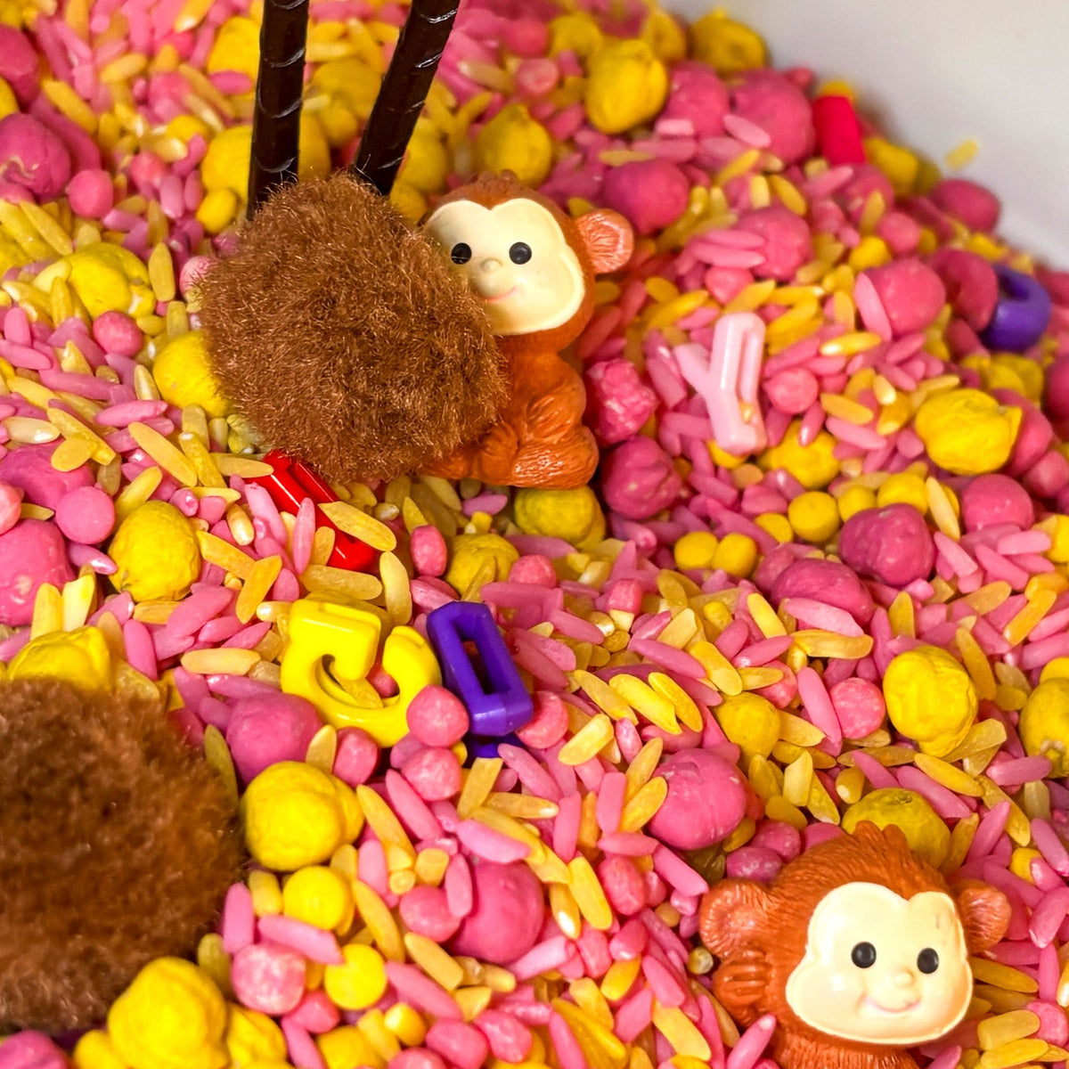 Coconut Cafe Sensory Kit | Alphabet & Pretend Play