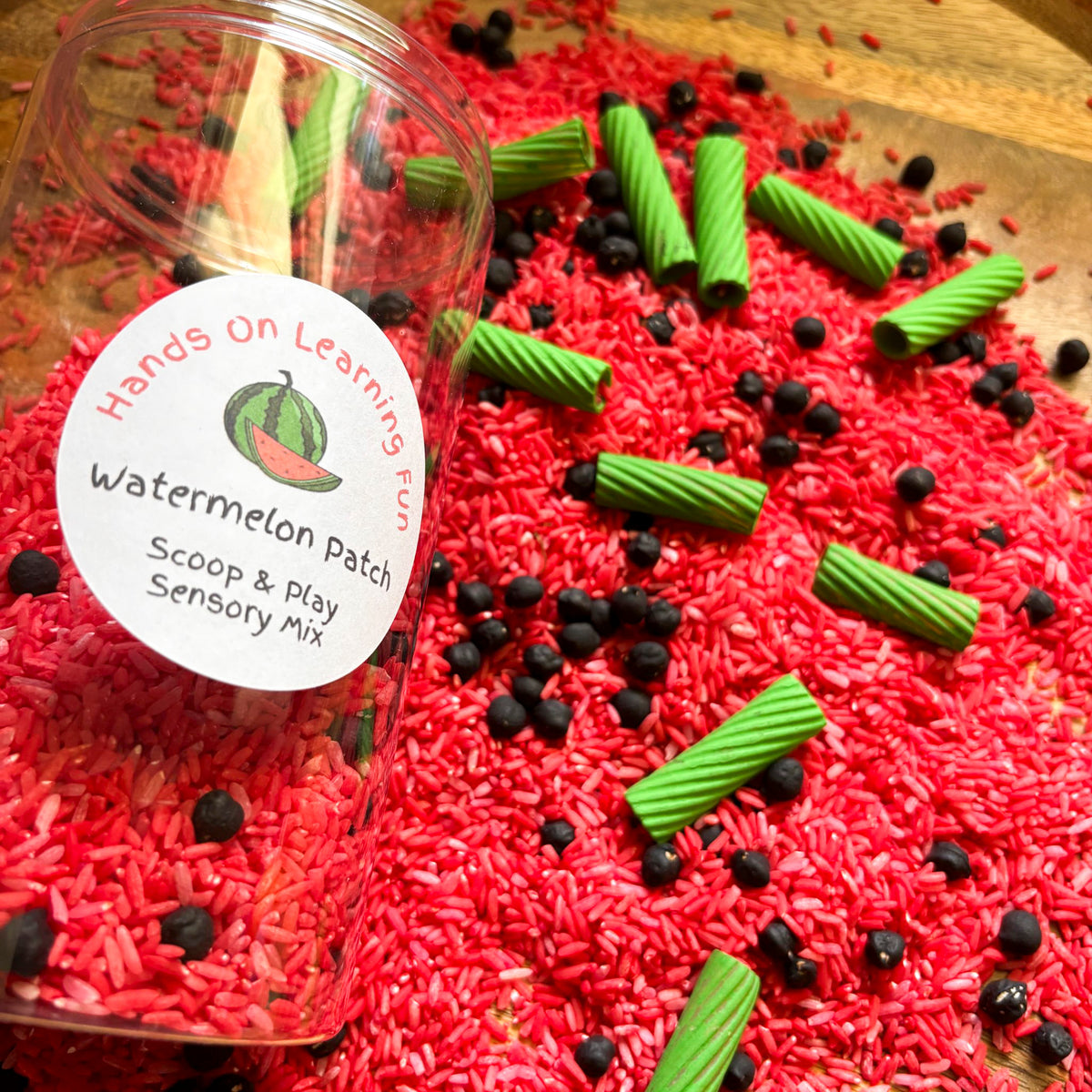 Watermelon Patch Scoop & Play Sensory Mix