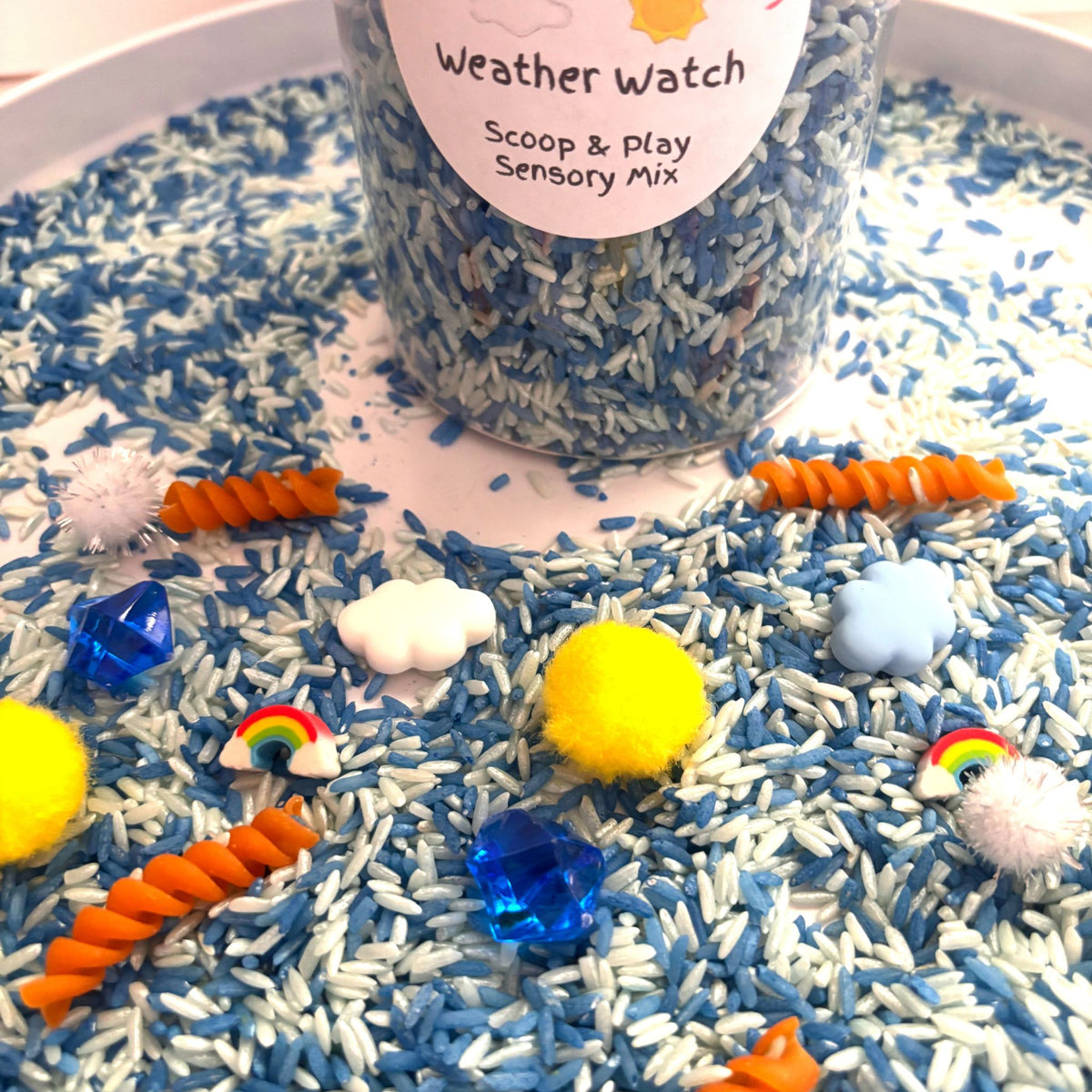 Weather Watch Scoop & Play Sensory Mix