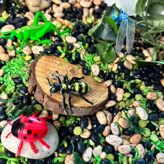 Bug Hunt Sensory Kit | Preschool Nature Sensory Bin | Fine Motor & Counting Activity