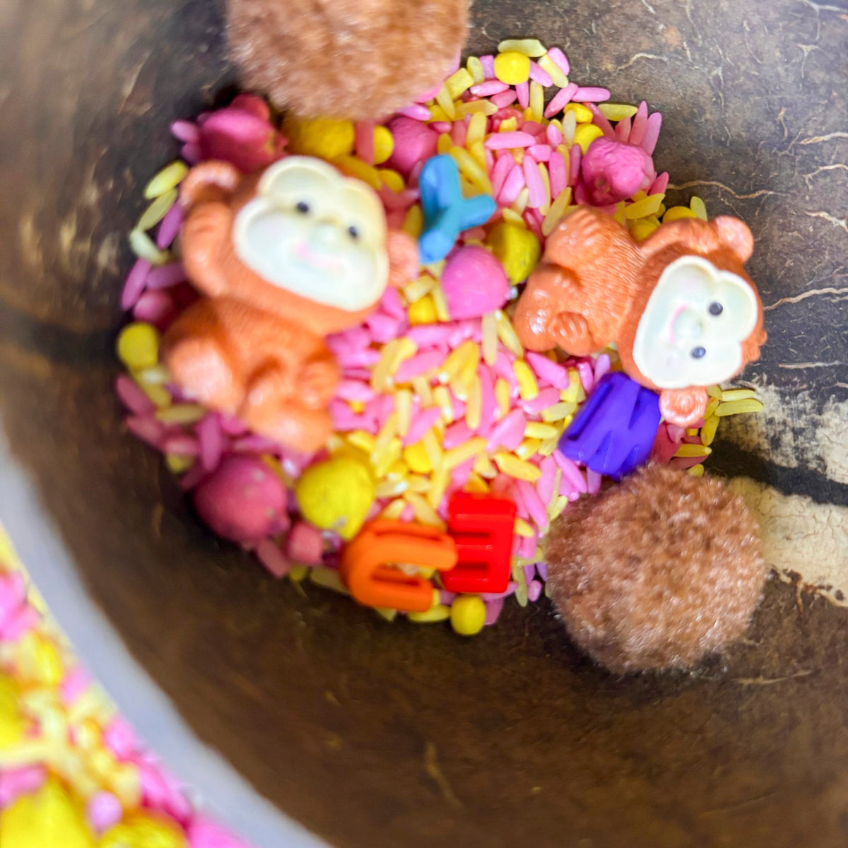 Coconut Cafe Sensory Kit | Alphabet & Pretend Play