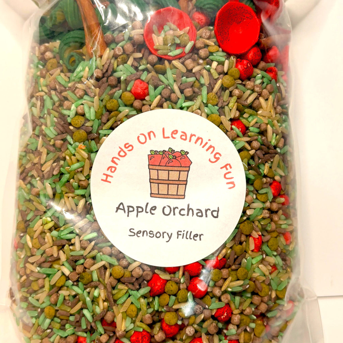 Apple Orchard Sensory Filler |    2 lb. Sensory Bin Mix